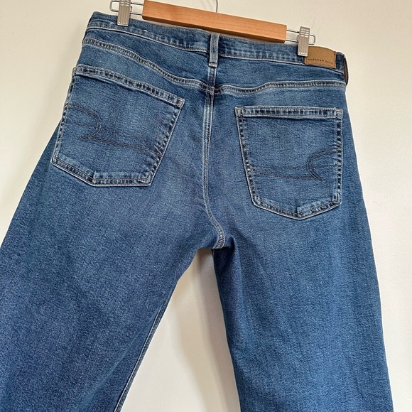 American Eagle 90s Straight Stretch Jeans Size 10 - Picture 6 of 13